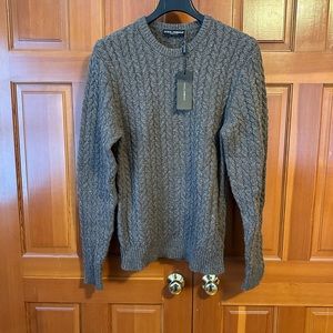 Dolce & Gabbana knit sweater. EU size 54 about a US L or snug XL New With Tags